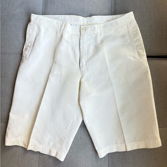 Ermenegildo Zegna Linen Blended Cotton Dressy Shorts - Picture 2 of 10